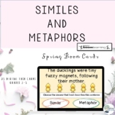 Similes and Metaphors (Spring Boom Cards)