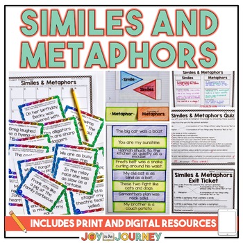 Similes and Metaphors Activities