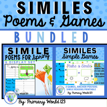 Preview of Similes for Spring Poems and Games