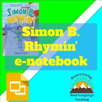 Preview of Simon B. Rhymin' Dwayne Reed interactive digital novel study