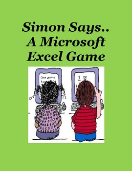 Preview of Simon Says A Microsoft Excel Game Digital