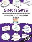 Simon Says After School Activity