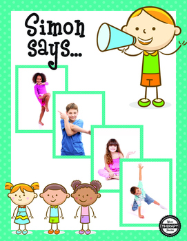 FREE Simon says Poster  Simon says, Kindergarten fun, Easy toddler  activities