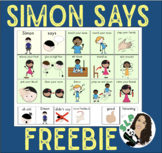 Simon Says FREEBIE by Panda Speech