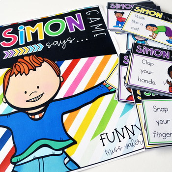 Board Game - Simon Says! - ESL worksheet by Baby V