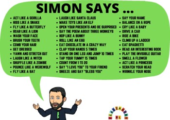 Do you need ideas to keep your game of Simon Says going strong? Try these  ideas they are guaran…