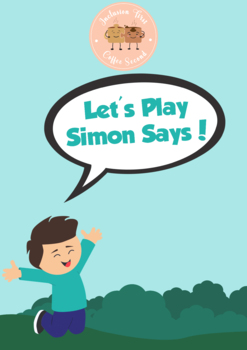 Preview of Simon Says (PDF) - Game - Ice Breaker // No-Prep Required // Digital Resource