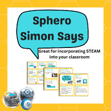 Simon Says Sphero Challenge Card Set Robotics