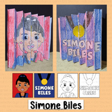 Simone Biles Craft Black History Month Bulletin Board Agam