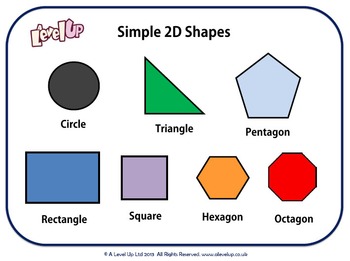 Simple 2D and 3D Shapes by Busychad | Teachers Pay Teachers
