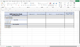 Simple ABA Data Collection Excel Sheet