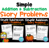 Simple Addition and Subtraction Word Problems