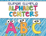 Simple Alphabet Centers