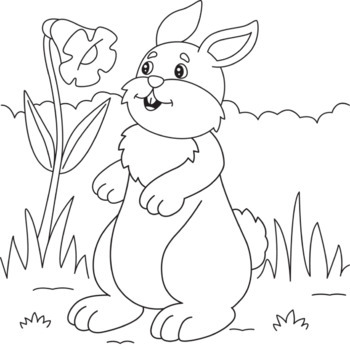 Simple And Easy Coloring Pages Worksheets Easter For Kids Ages 2-4