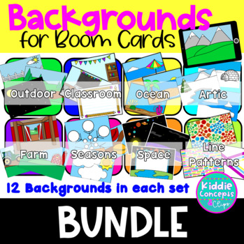 Preview of Simple Backgrounds Clipart BUNDLE