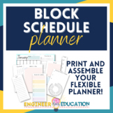 *HALF OFF* Simple Block System Printable Planner