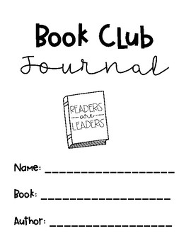 Simple Book Club Journal For ANY Book!