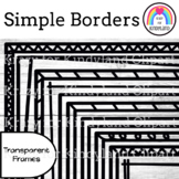 Simple Borders {Frame Clipart}