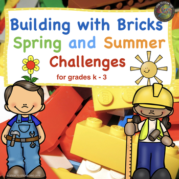 Preview of Building Bricks STEM Challenges for Spring and Summer