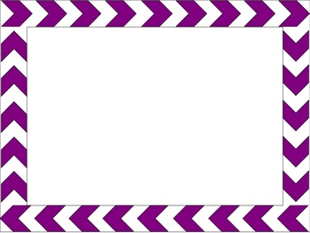 chevron borders template