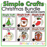 Simple Christmas Fine Motor Crafts Bundle