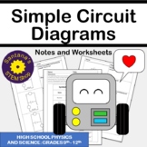 Simple Circuit Diagrams Practice Problems: Notes and Works