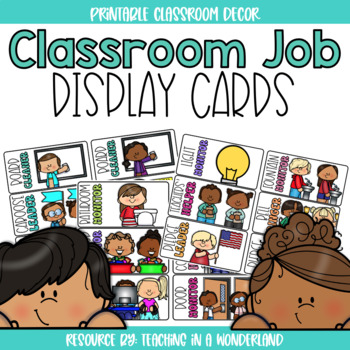 Simple Classroom Jobs Classroom Decor