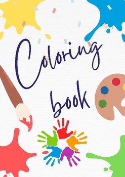 Preview of Simple Coloring Book for Toddler | 50 Easy And Fun Coloring Pages |  For Kids