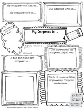 Simple Composer Research by MusicPort by Karen Anghinetti | TPT