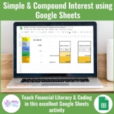 Simple & Compound Interest Google Sheets | Financial Liter