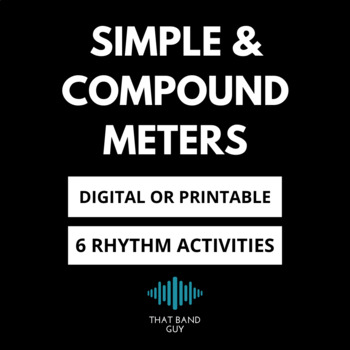 Preview of Simple & Compound Meters - Music Theory