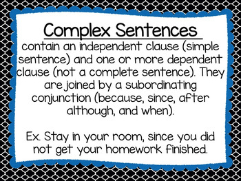 Simple, Compound, and Complex Sentence Practice by All About Elementary