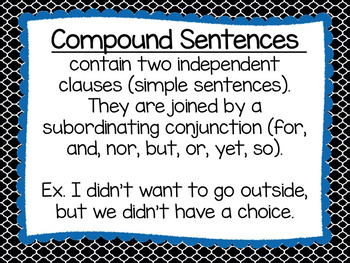 Simple, Compound, and Complex Sentence Practice by All About Elementary