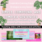 Simple, Compound, and Complex Sentences Teaching Slides