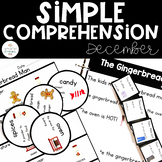 December Comprehension Activities + Lesson Plans | Special