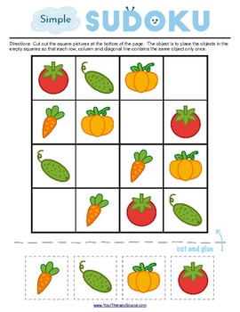 Sudoku for Kids - Your Therapy Source