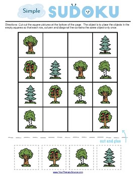 Sudoku for Kids - Your Therapy Source