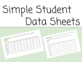 Simple Data Sheets