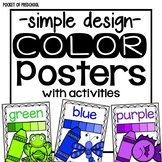 Simple Design Color Posters