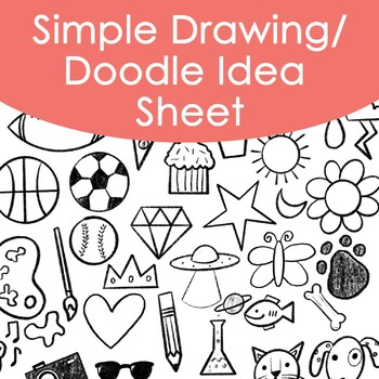 99+ Simple & Easy Drawing Ideas Pictures || Clipart Images