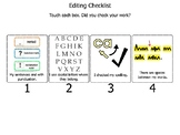 Simple Editing Checklist (Use in Place of COPS)
