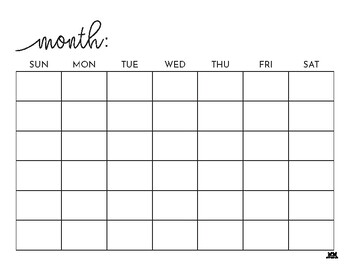 Simple Elegant Printable Planner Journal Meal Planning by Heather Meyer