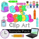 Back to School Clip Art Sample Pack