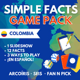 Simple Facts Games | Arcoíris, Seis, & Fan 'n' Pick | Colombia