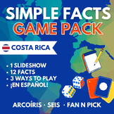 Simple Facts Games | Arcoíris, Seis, & Fan 'n' Pick | Costa Rica