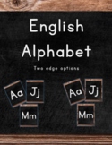 Simple Farmhouse Alphabet Posters - English Language