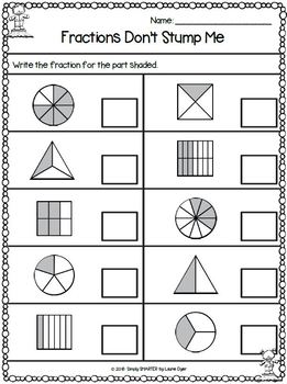 Distance Learning Simple Fraction Activities For GOOGLE CLASSROOM