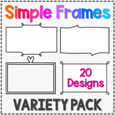 Small and Simple Frames Variety Pack - Frames for Workshee