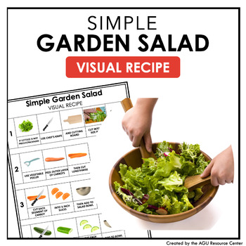 Preview of Simple Garden Salad Visual Recipe