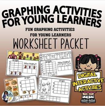 Preview of Simple Graphs for Young Learners Worksheet Pack